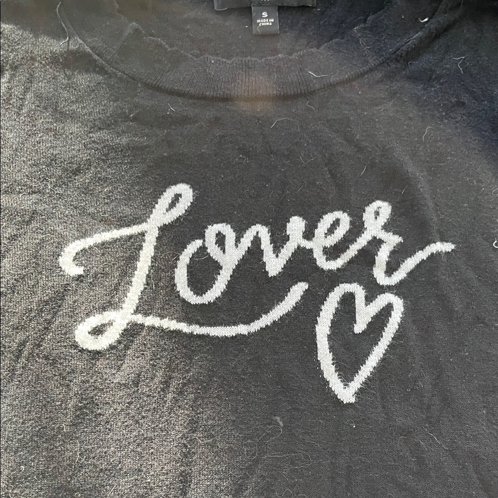 Lover. Banana Republic Black Knit Sweater